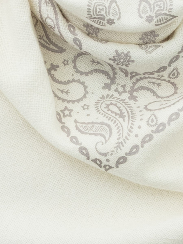 Beige wollen sjaal Blui