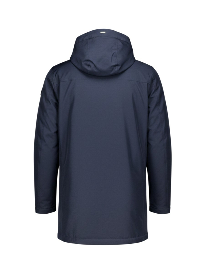 Blauwe winterjas Herno