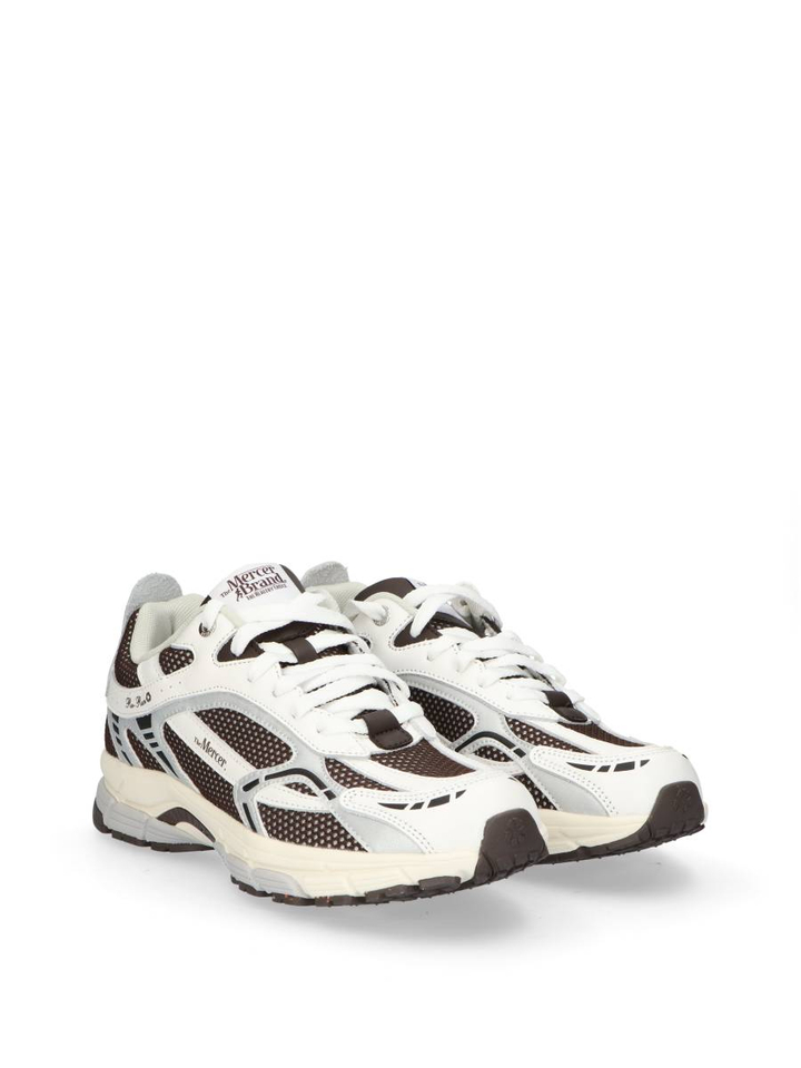 The re-run white/silver brown sneakers Mercer
