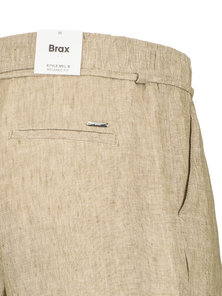 Beige linnen short Style Brax
