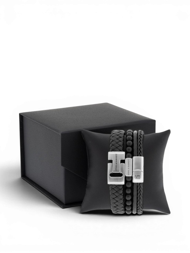 Gift Set Triple black Steel And Barnett 