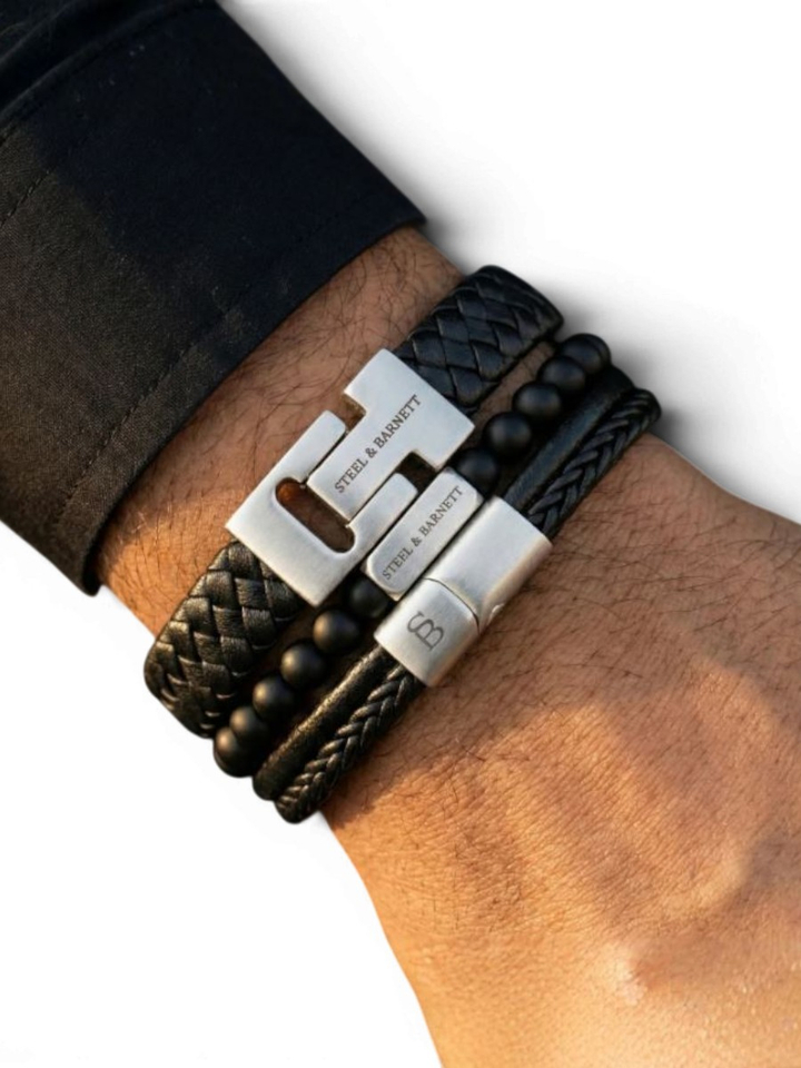 Gift Set Triple black Steel And Barnett 
