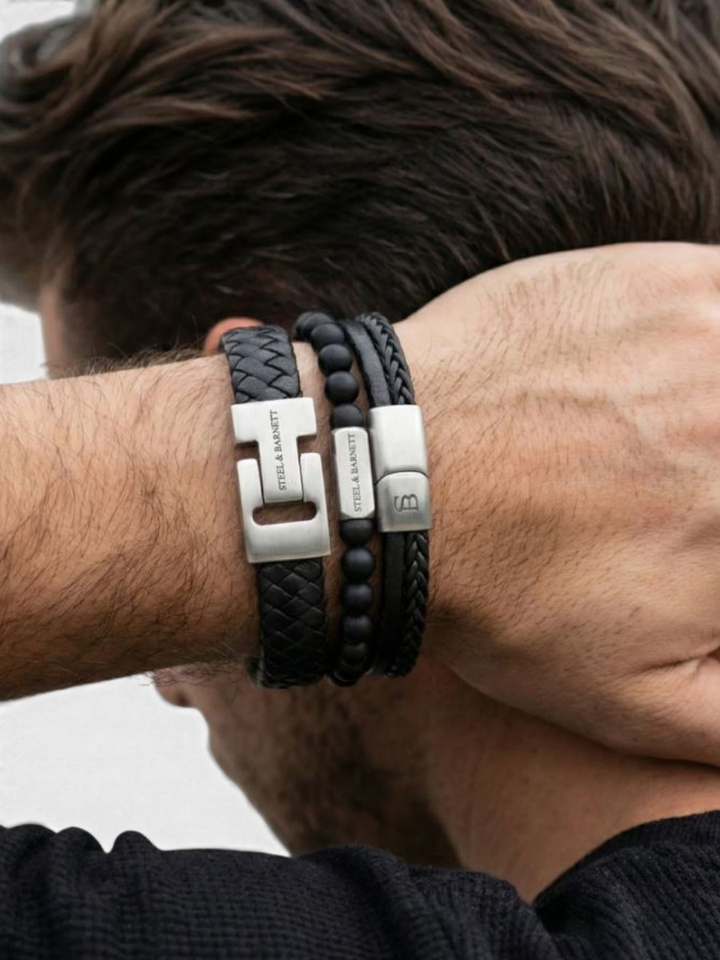 Gift Set Triple black Steel And Barnett 