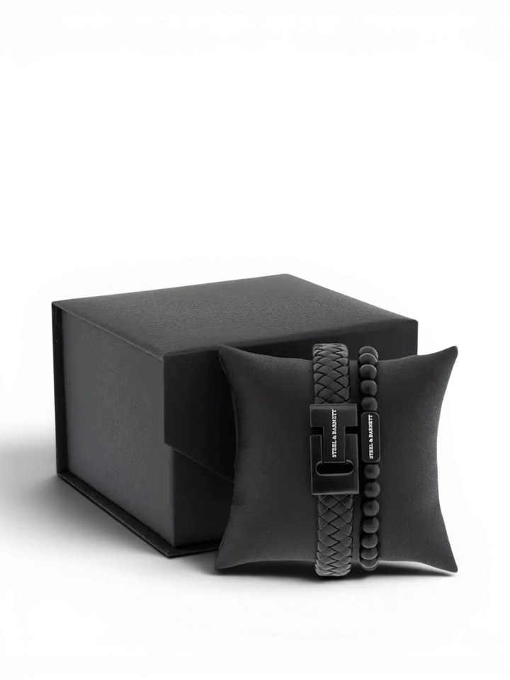 Gift Set Duo black editions Steel And Barnett 