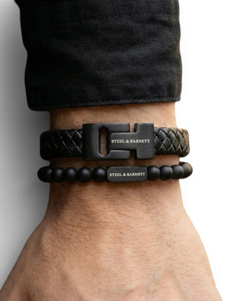 Gift Set Duo black editions Steel And Barnett 