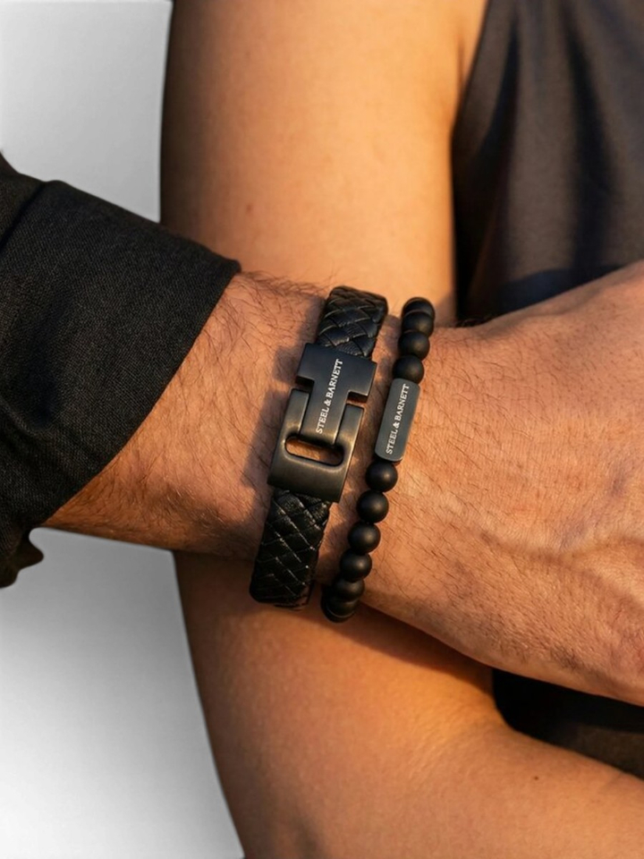 Gift Set Duo black editions Steel And Barnett 