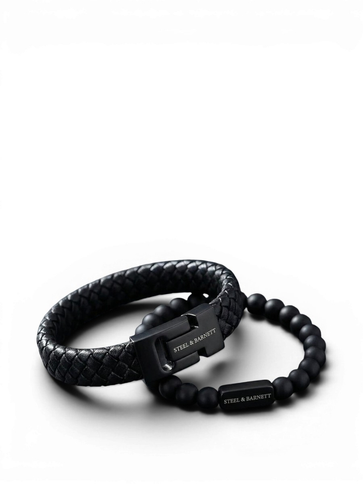 Gift Set Duo black editions Steel And Barnett 