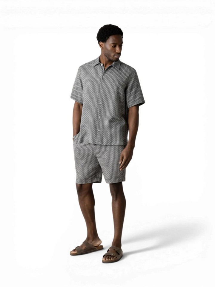 Blauwe short Mos Mosh