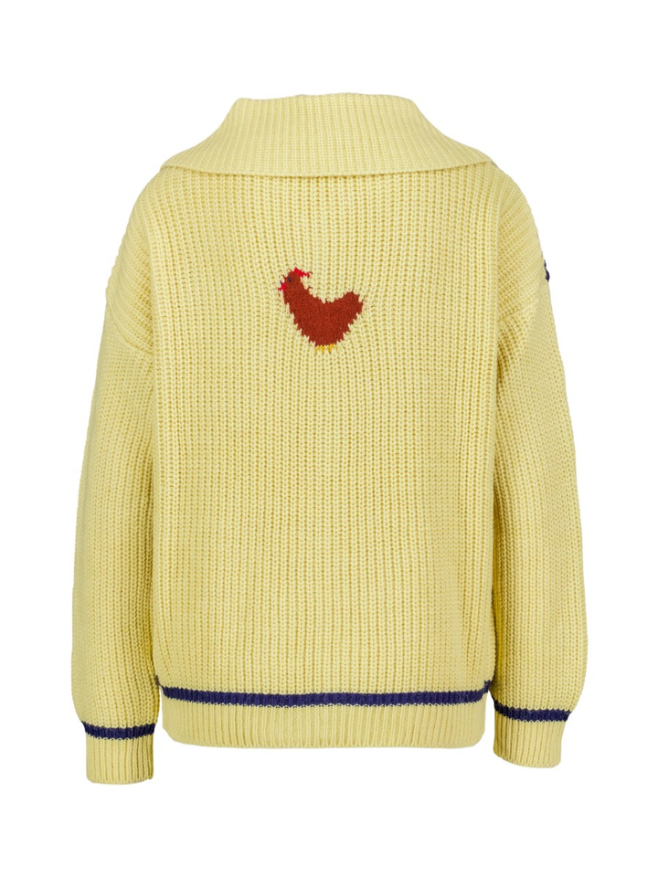 Multicolor gilet met lange rits Farm Amarillo Dr Bloom