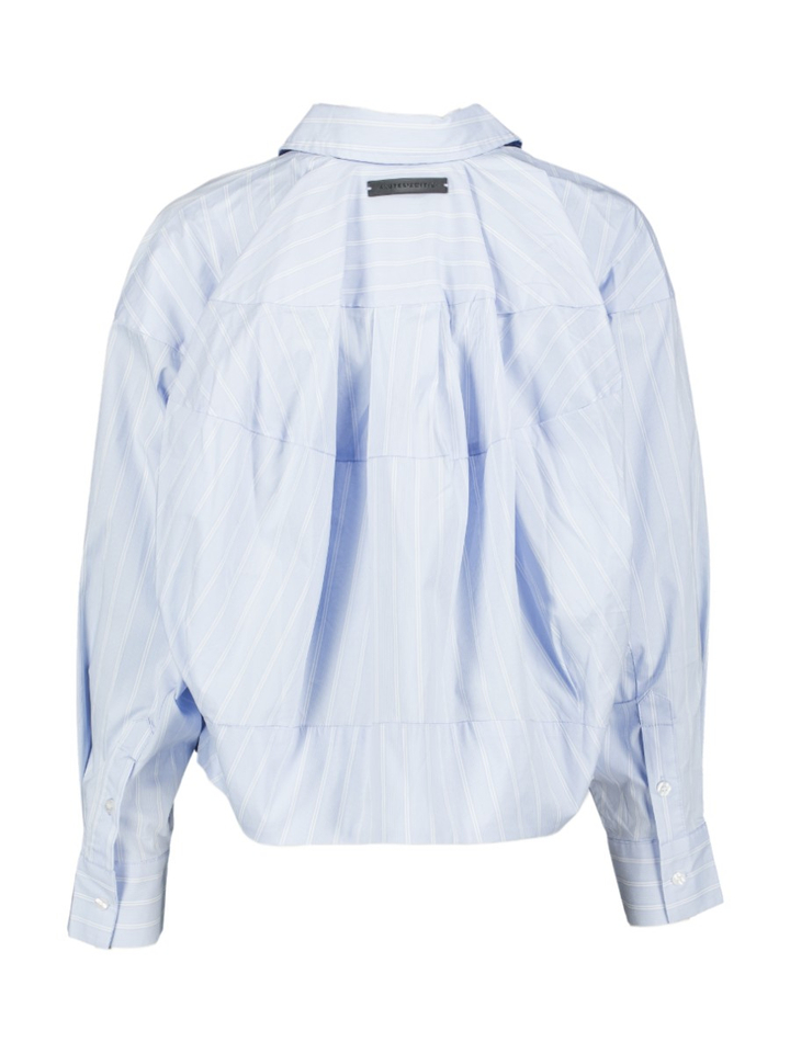 Blauwe gestreepte blouse Haute L'amitie