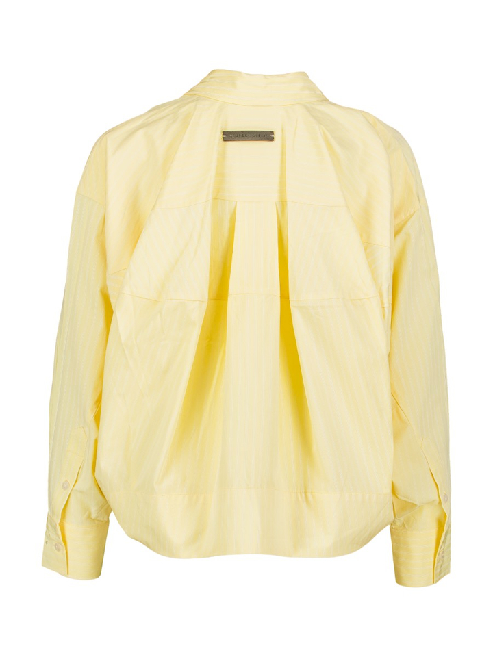 Gele gestreepte blouse Haute L'amitie 