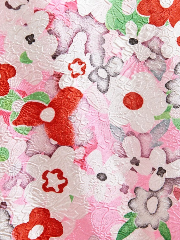 Oversized bloes met bloemenprint Janvier Essentiel 