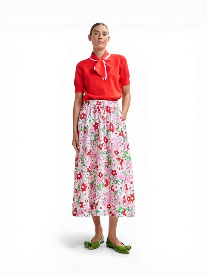 Multicolor rok met bloemenprint Julianne Essentiel