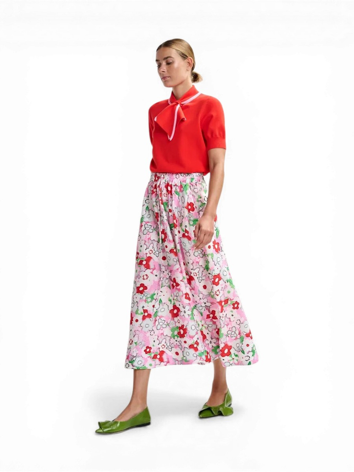 Multicolor rok met bloemenprint Julianne Essentiel