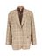 Beige oversized blazer met ruitmotief Imperial 