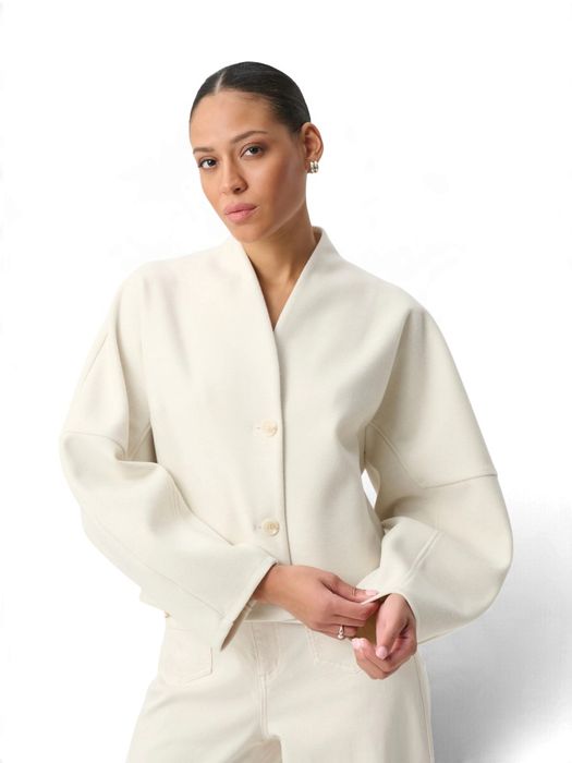 Ecru korte vest Joseph Ribkoff