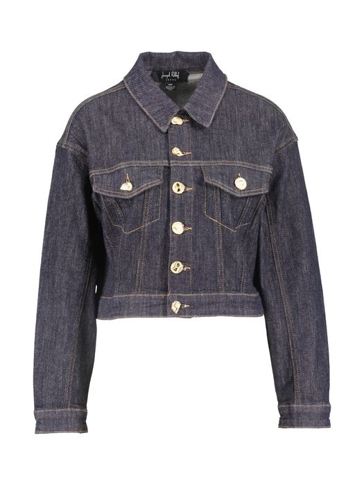 Zwarte jeansjas met sierlijke knopen Joseph Ribkoff