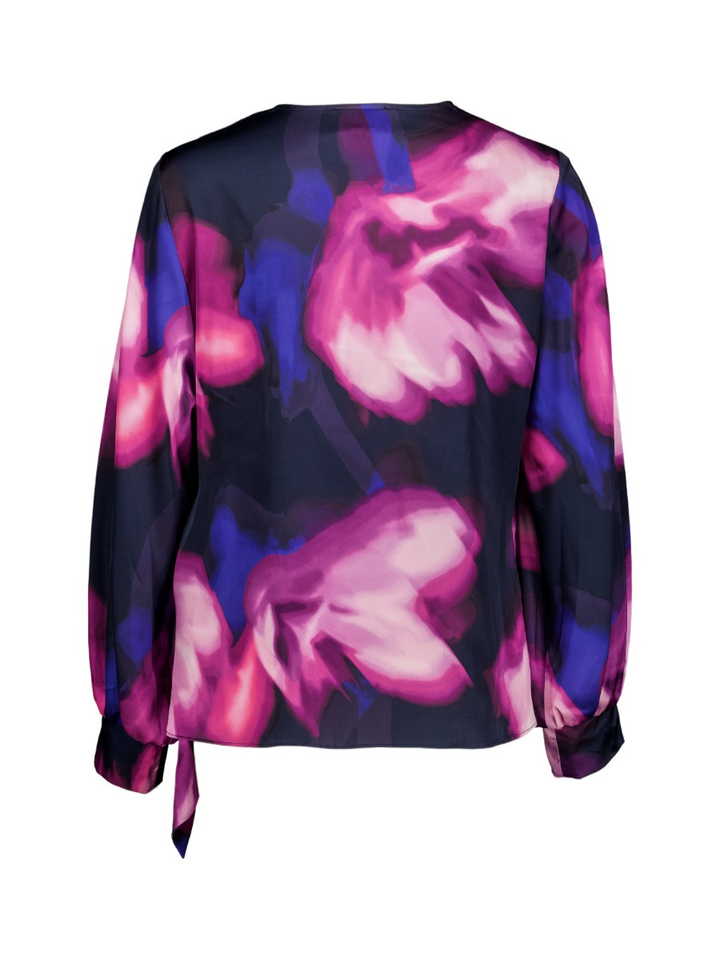 Roze multi-color blouse Joseph Ribkoff