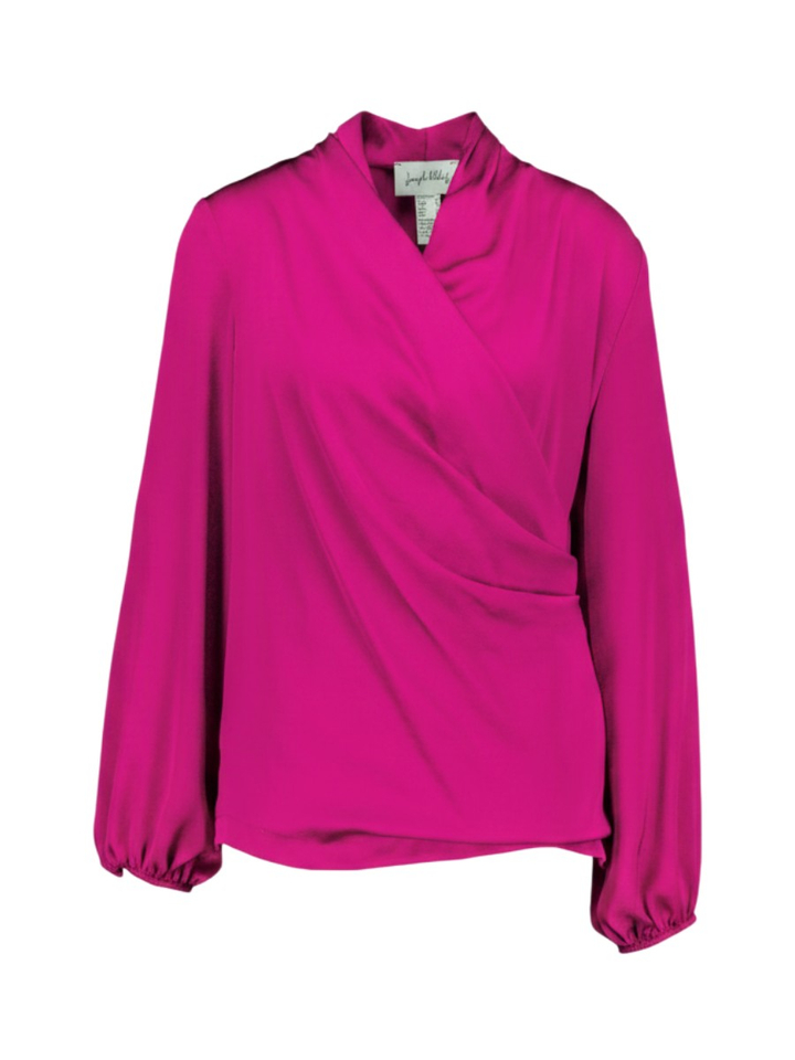 Fuchsia glanzende bloes Joseph Ribkoff