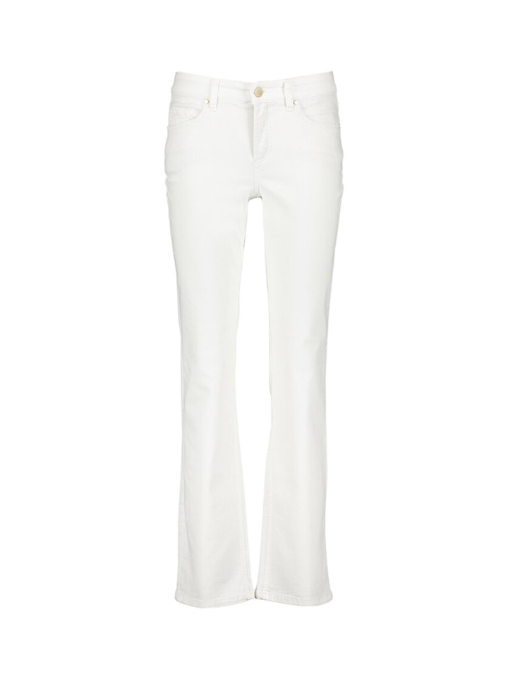Pure white stone straight jeans Cambio 