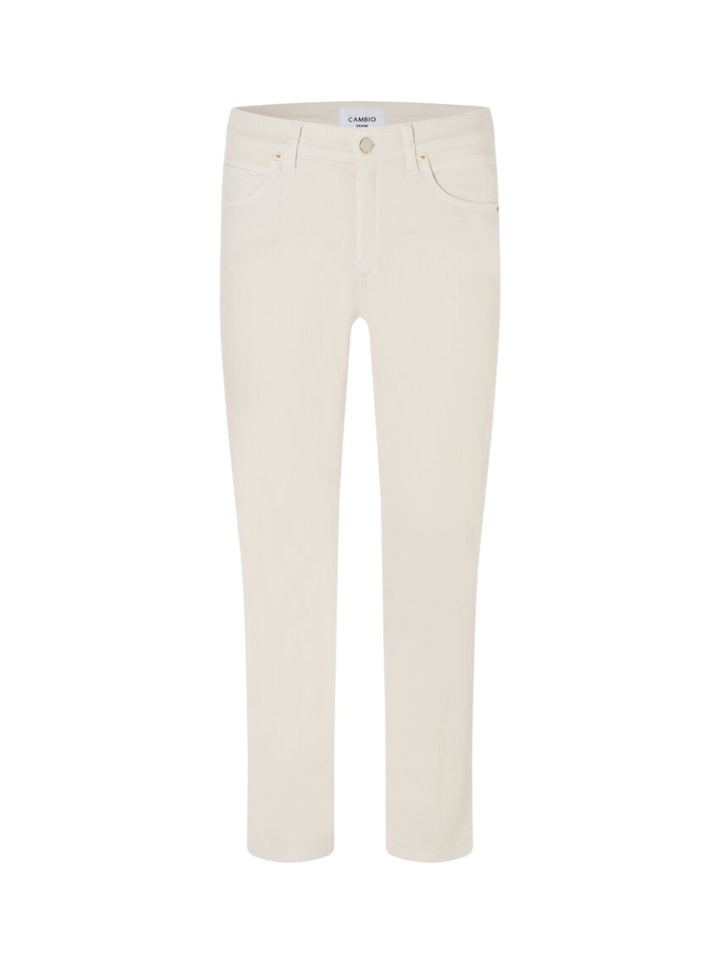 Beige aangename cropped broek Piper Cropped