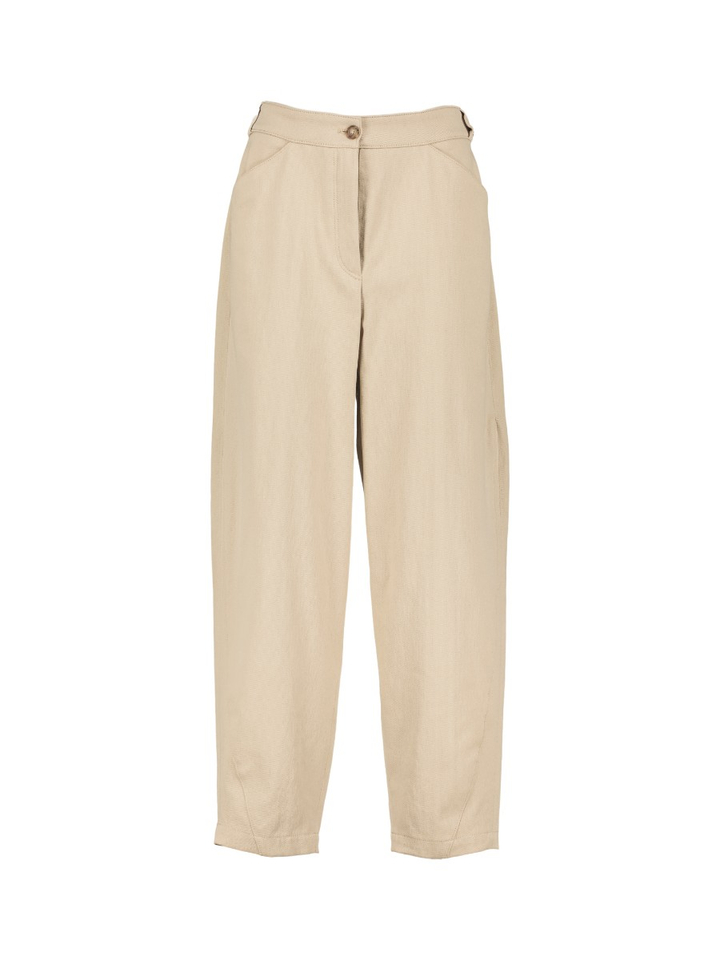 Beige barrel fit broek Riani 