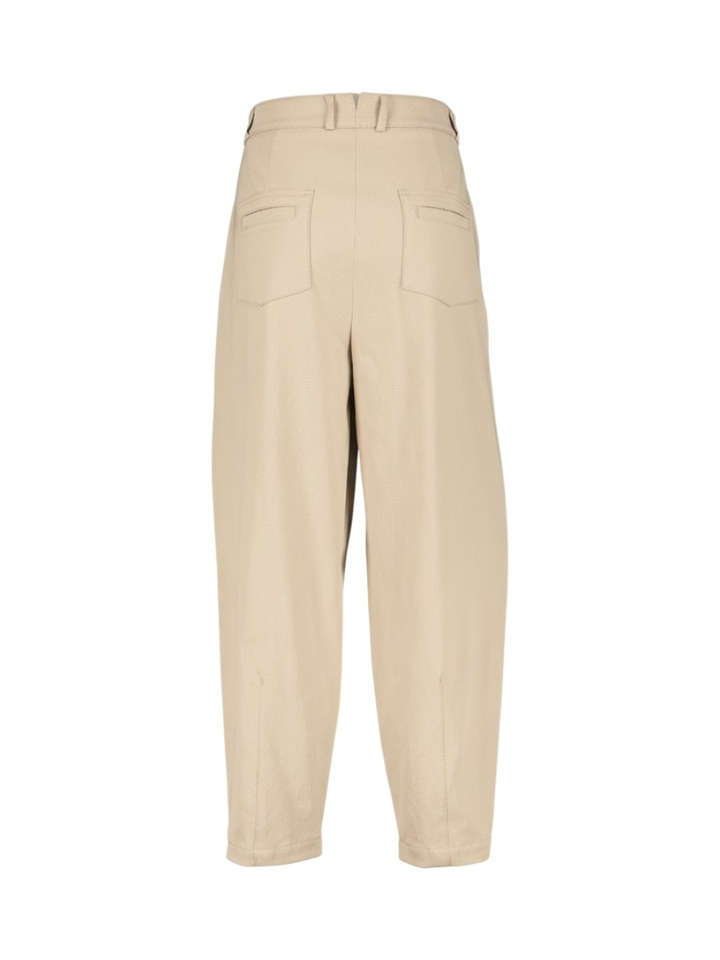 Beige barrel fit broek Riani 