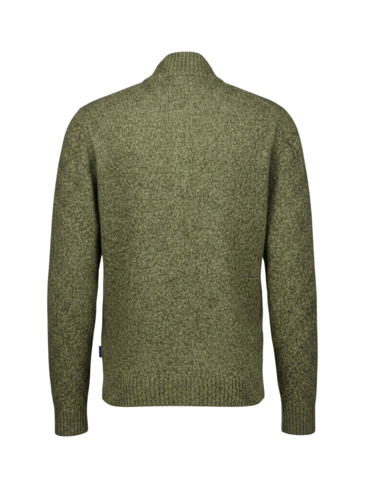 Groene cardigan met knopen Faconnable