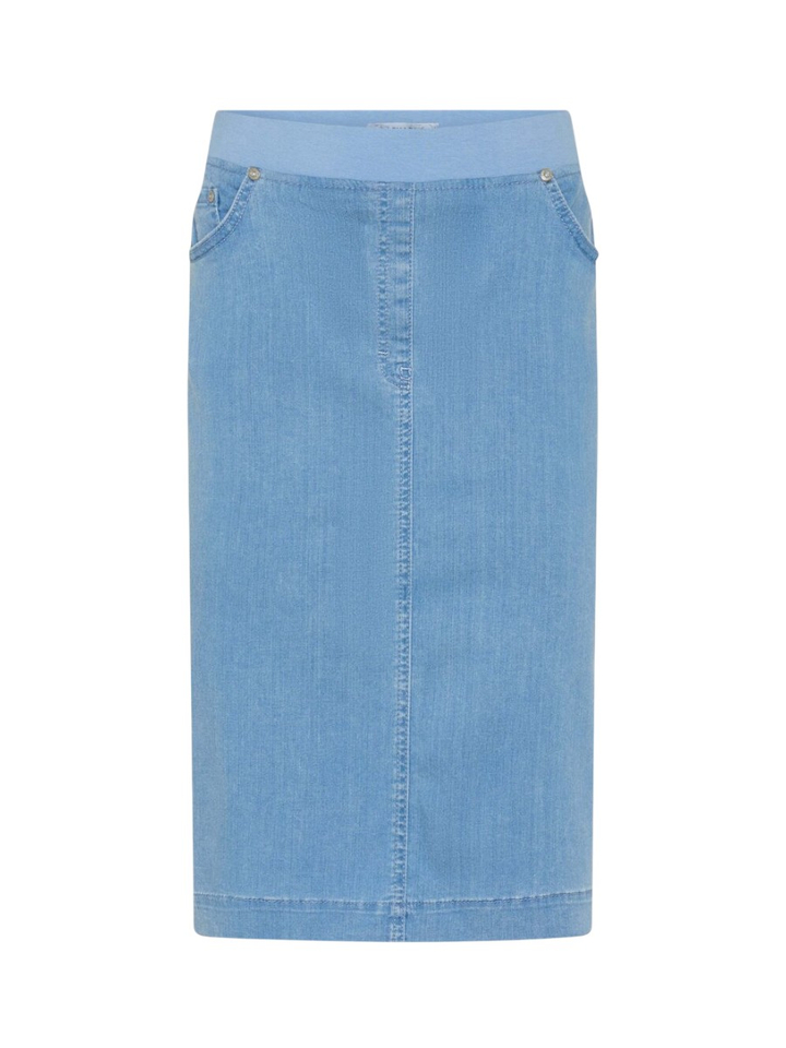 Blauwe rok met elastiek Pamina Raphaela 