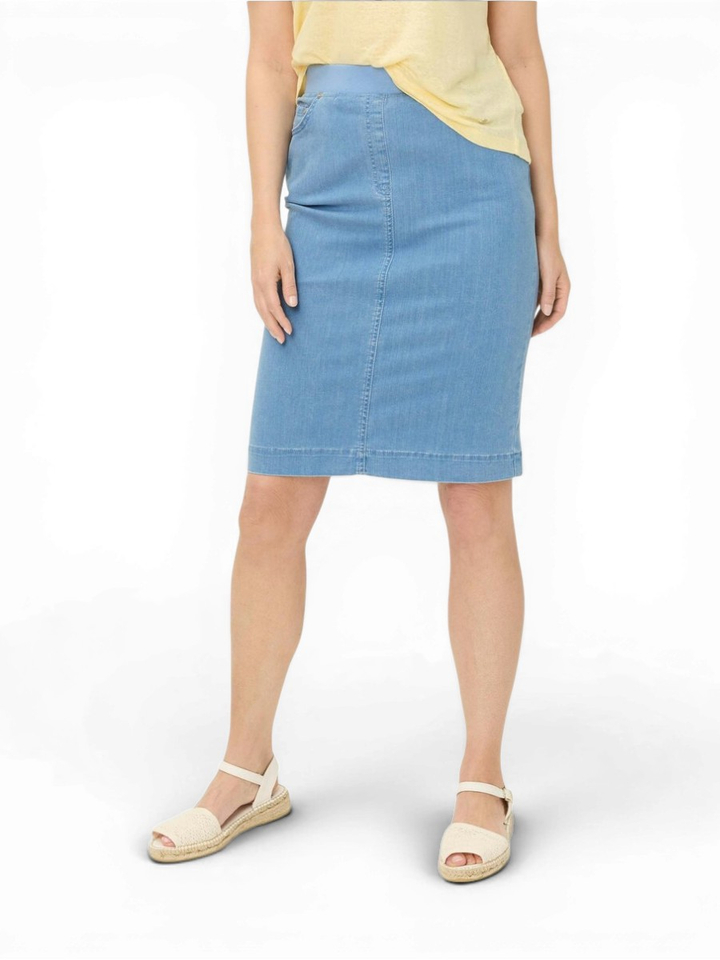 Blauwe rok met elastiek Pamina Raphaela 