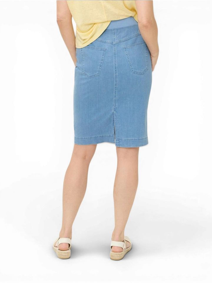 Blauwe rok met elastiek Pamina Raphaela 