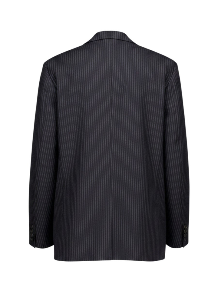 Donkerblauwe blazer Lily Blazer Withblack 