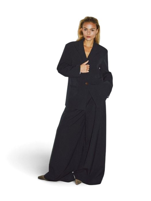 Donkerblauwe blazer Lily Blazer Withblack
