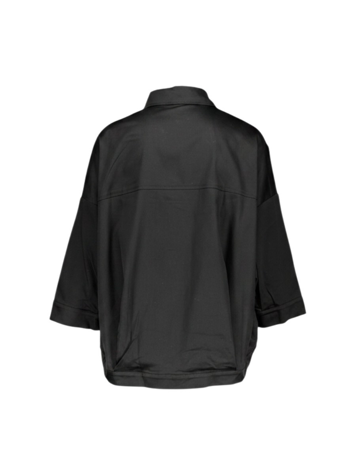 Zwarte bloes oversized Madison Withblack