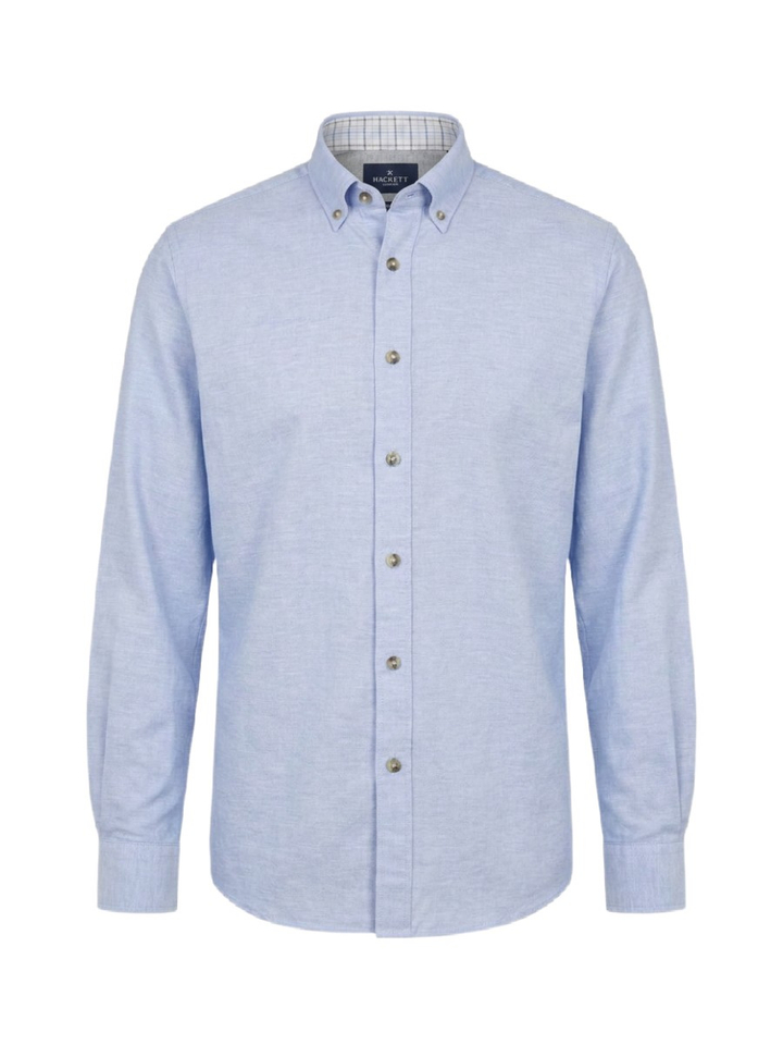 Lichtblauw hemd Tailored Fit Hackett