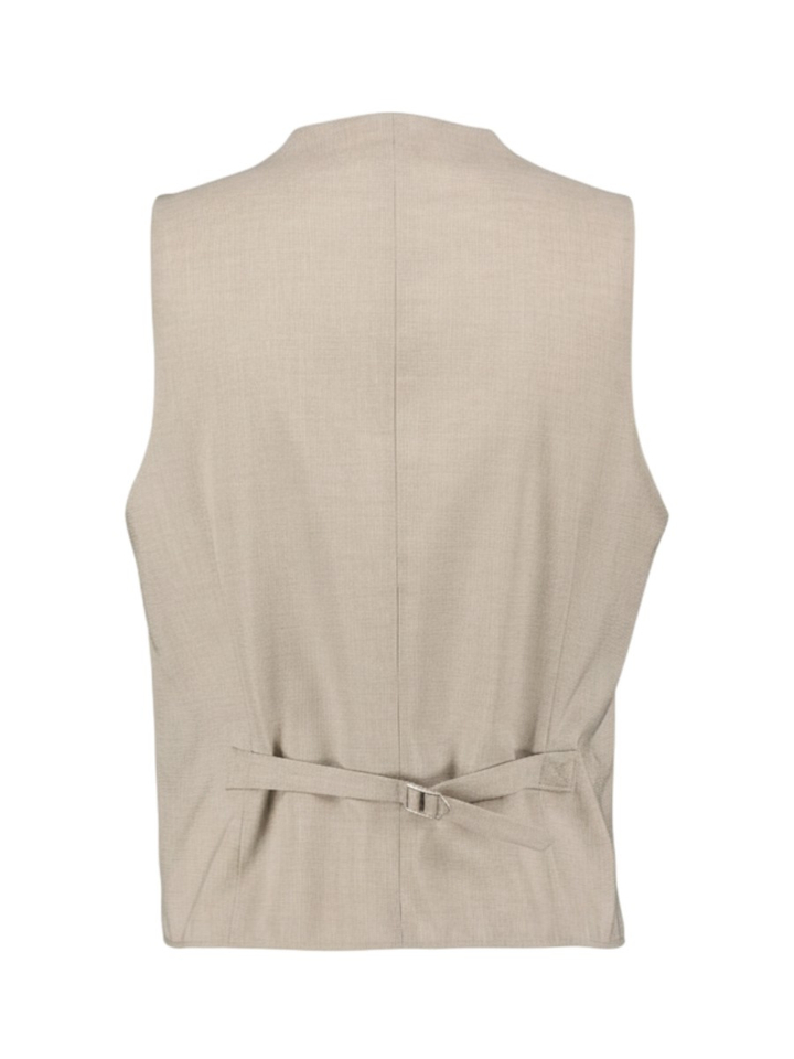Beige mouwloze gilet Roy Robson