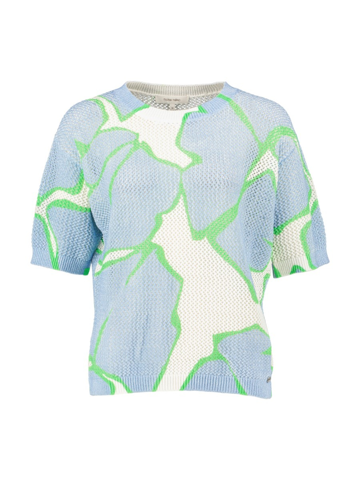 Multicolor gebreide trui Marie Mero