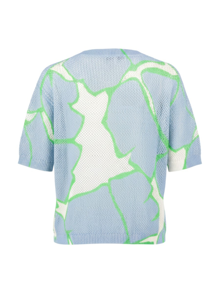 Multicolor gebreide trui Marie Mero