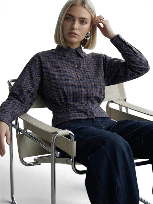 Geruiten blouse Christi Shirt Minus