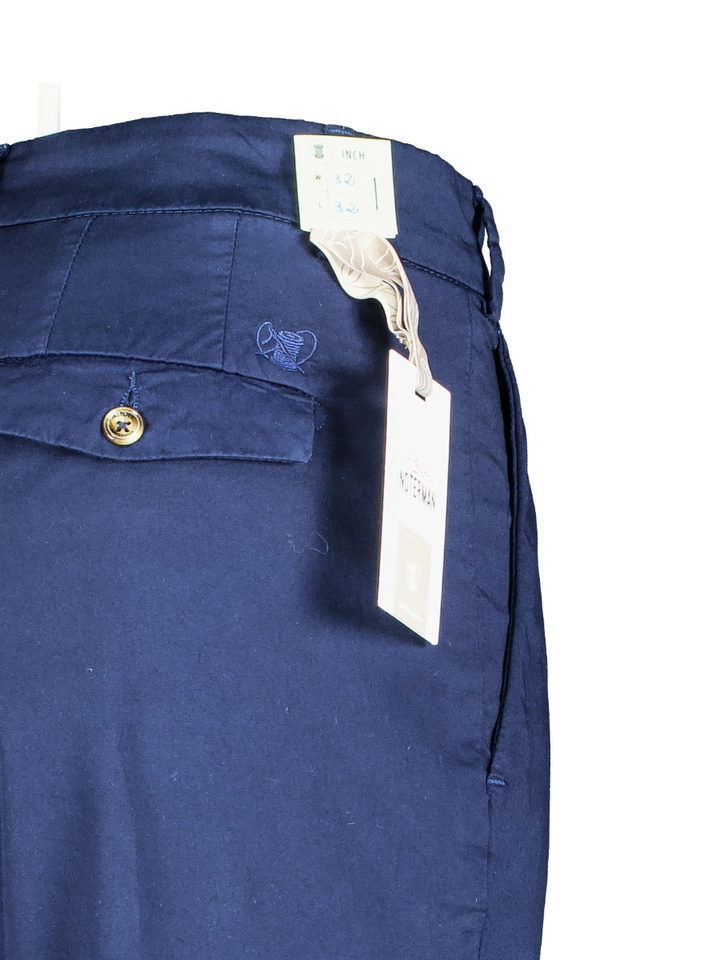 Donkerblauwe chino Atelier Noterman