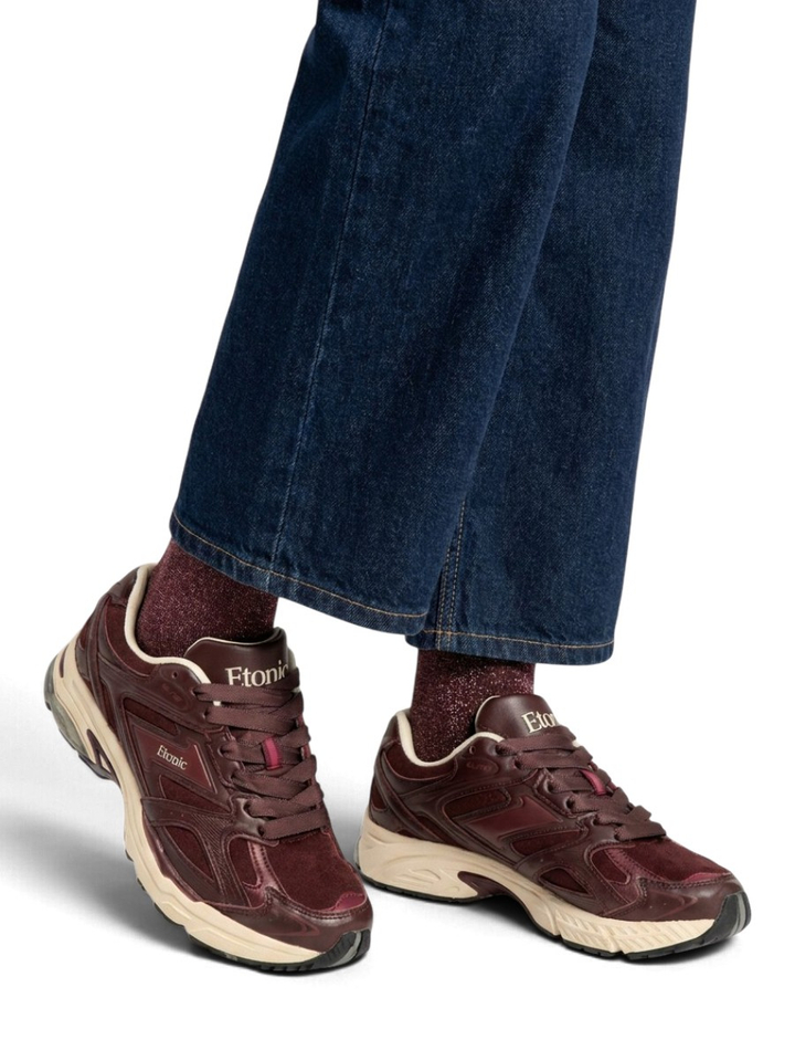 Bordeaux lage sneakers Etonic