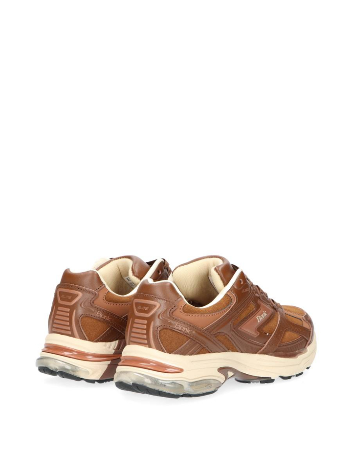Caramel kleurige lage sneakers Etonic