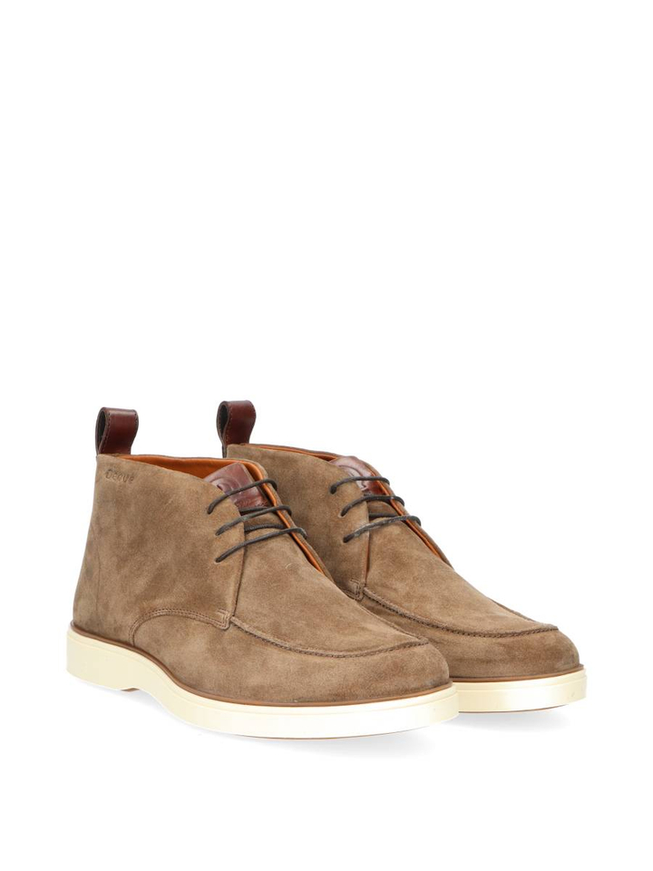 Taupe veterschoenen Jonathan Deque
