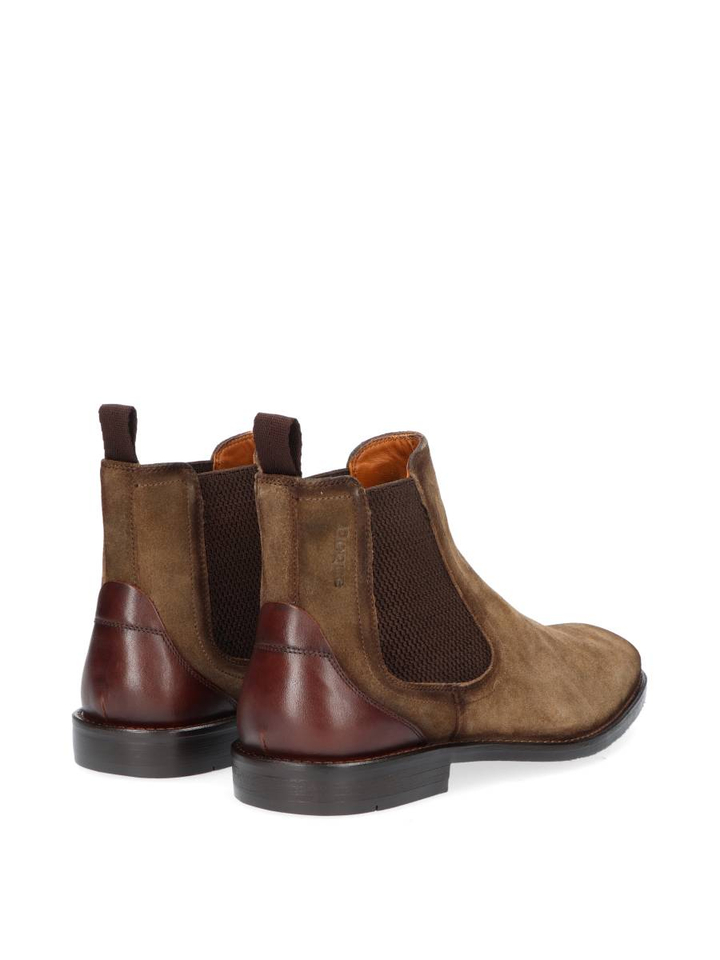 Taupe enkellaarzen Owen Deque