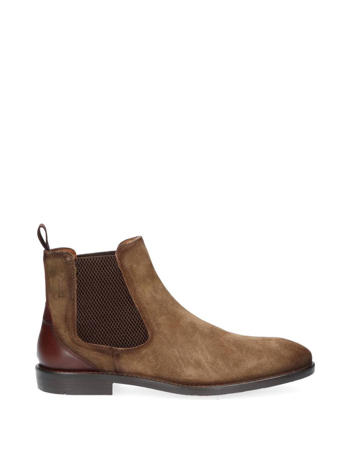Taupe enkellaarzen Owen Deque