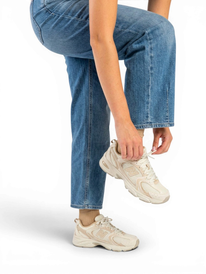 Beige lage sneaker New Balance 