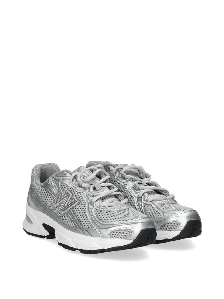 Zilver lage sneaker New Balance 