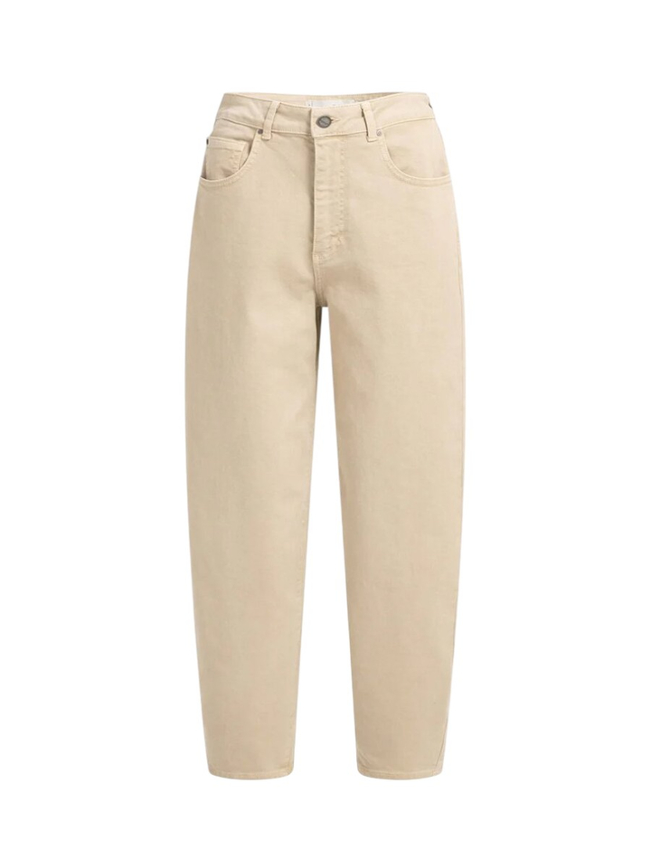 Beige ballon fit broek Yaya