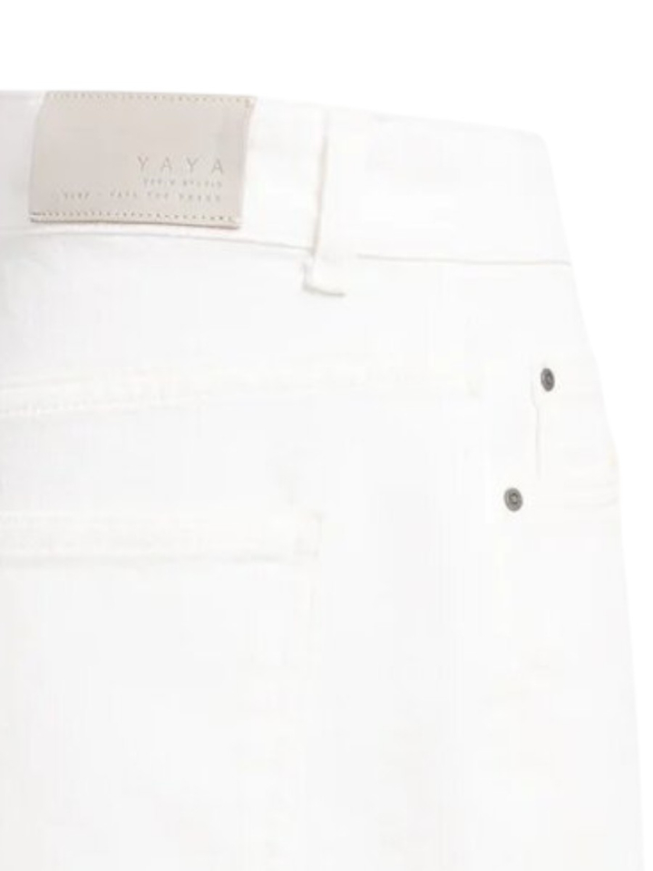 Witte ballon fit jeans Yaya