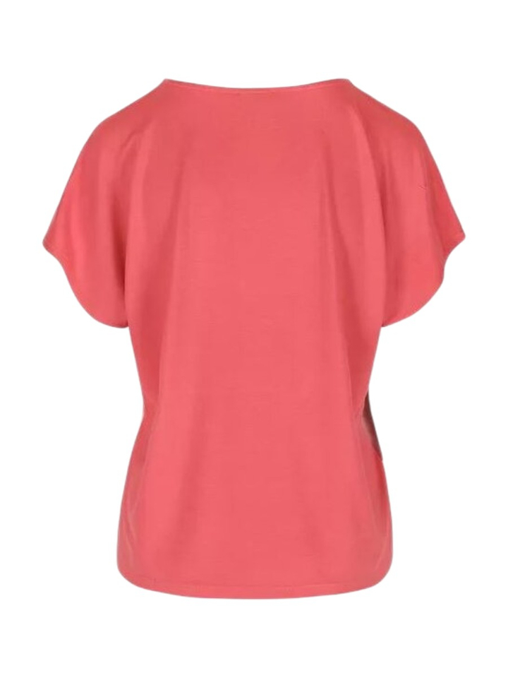 Roze t-shirtblouse met print Jadia Mayerline 